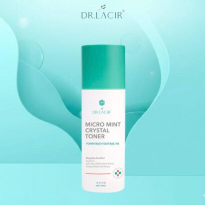 Toner Bạch Quả Bạc Hà Dr.Lacir Micro Mint Crystal Toner